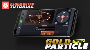 How To Make Intro Gold Effect For Youtube Using Kinemaster