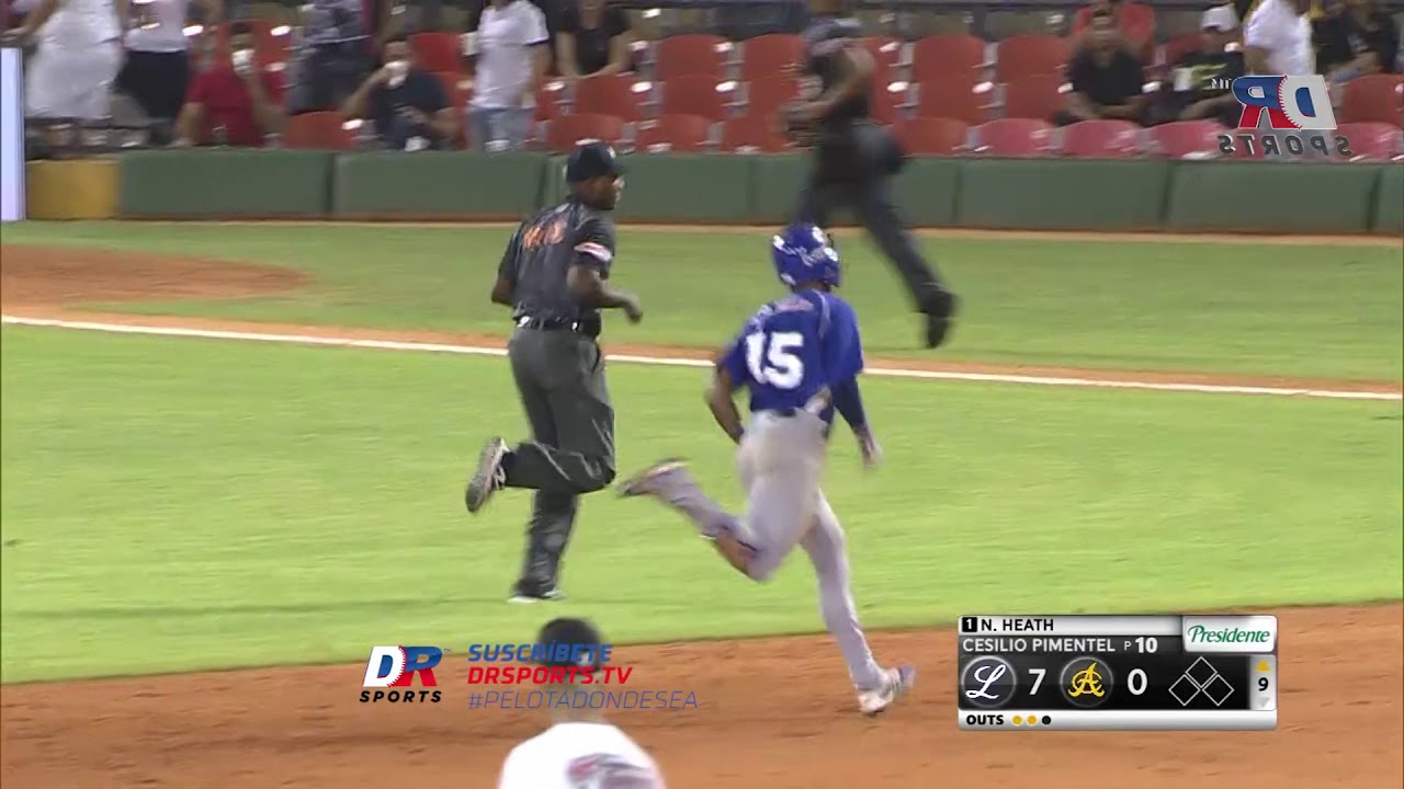 Homerun | Nick Heath (TL) vs Águilas Cibaeñas | 27 NOV 2019 | Serie Regular Lidom