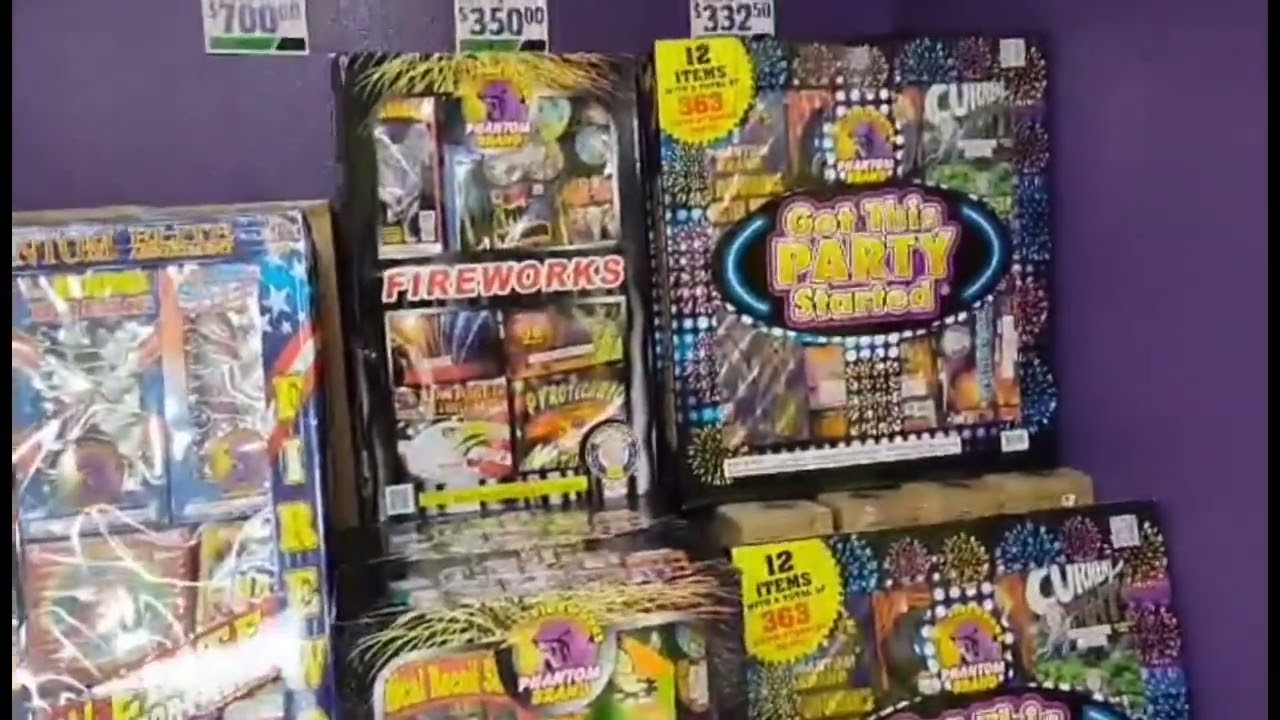 2024 Firework Shopping “Phantom Fireworks”