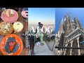 Barcelona, Spain Travel Vlog!! | La Sagrada Familia Cathedral + Park Guell