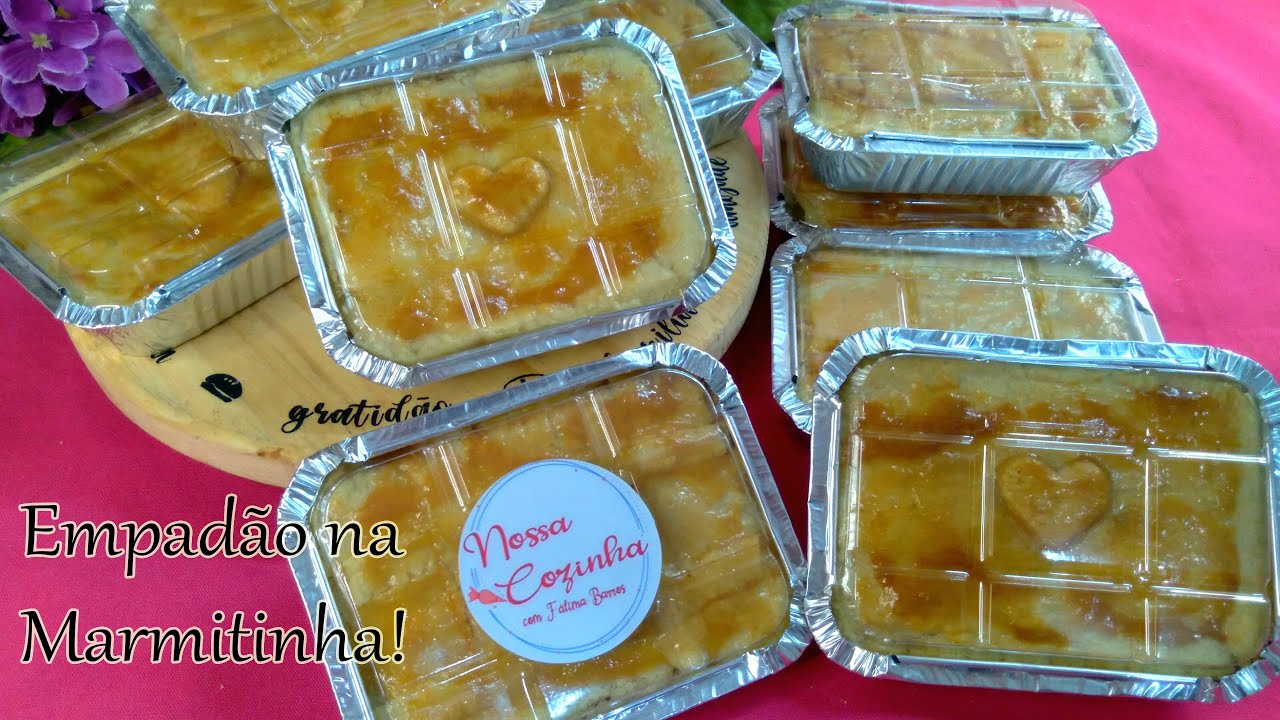 Empadão na Marmitinha - Massa fácil e econômica que derrete na boca!