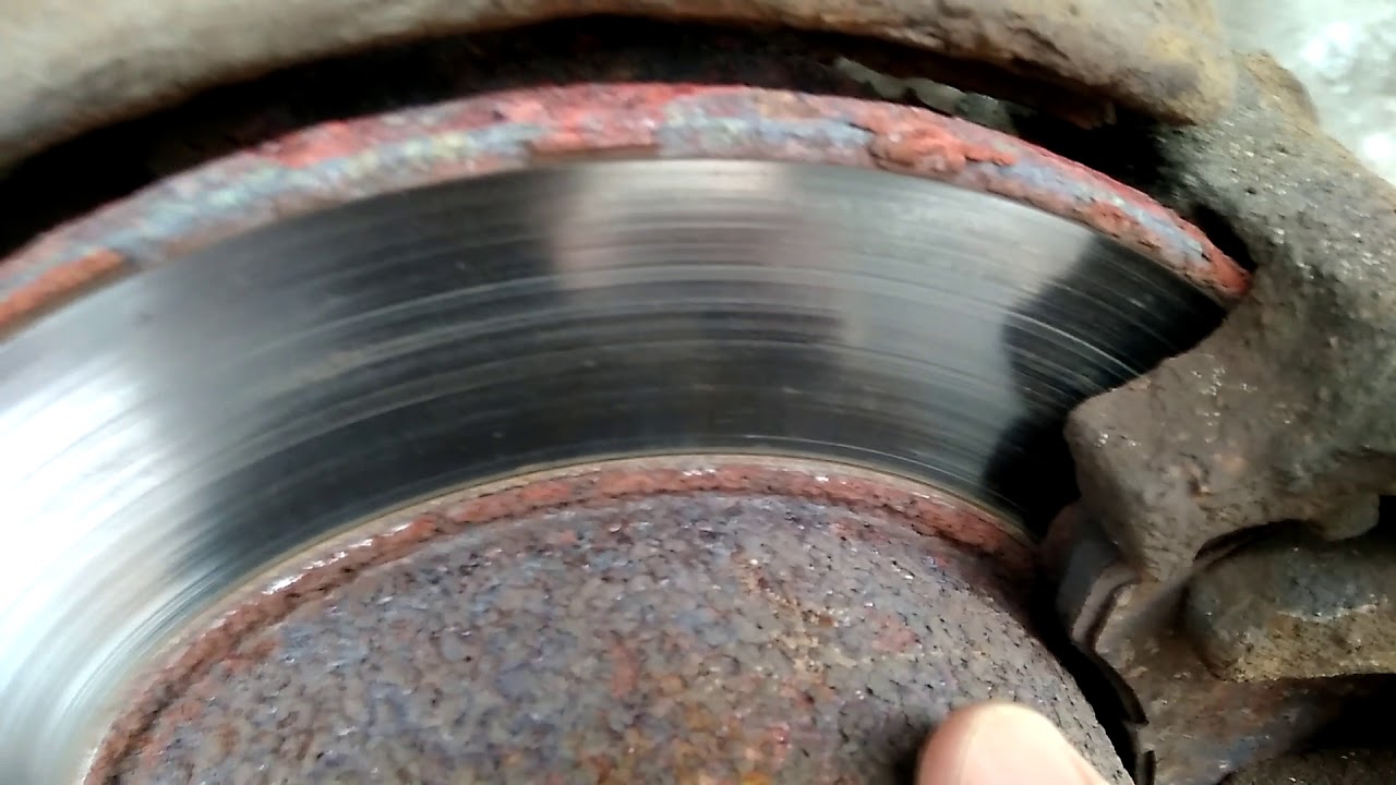 АУДИ 80 Б4 как устранить нагрев тормозных дисков! - YouTube