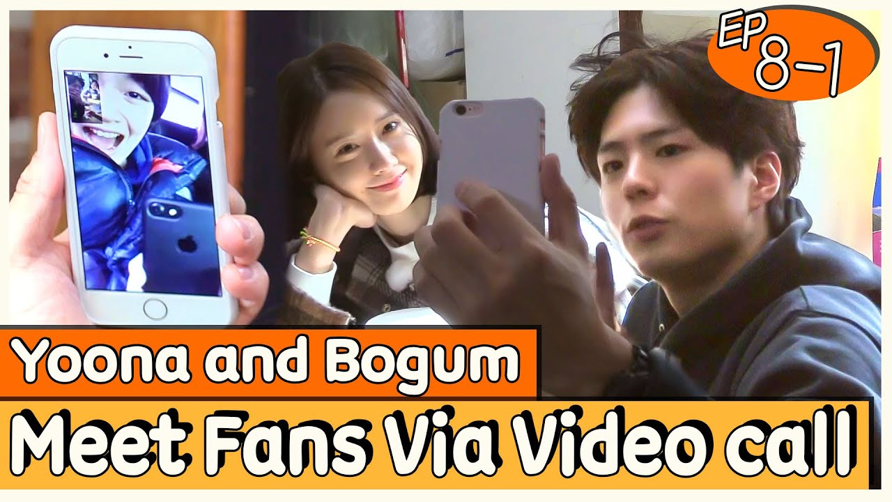 Yoona and Bogum Meet Fans Through Video call 😍 | Hyori's Homestay2