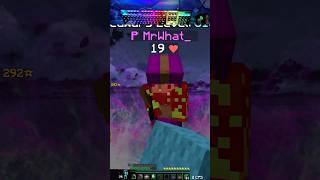 Trolling Tryhards in One Block Bedwars! #shorts #minecraft #bedwars #hypixel #minecraftshorts #fyp