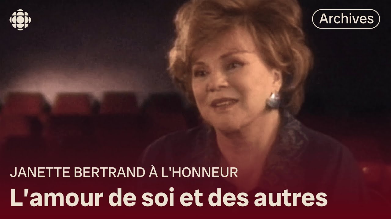 Janette Bertrand, l'estime de soi et l'amour des autres
