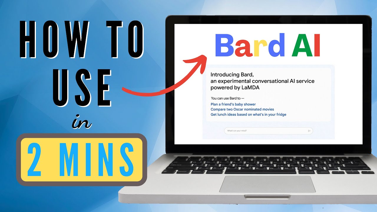 How to USE Google Bard AI Chatbot