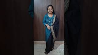 cotton 3 piece kurti set from meesho at very low prices #shorts #ytshorts #meesho #viralshorts