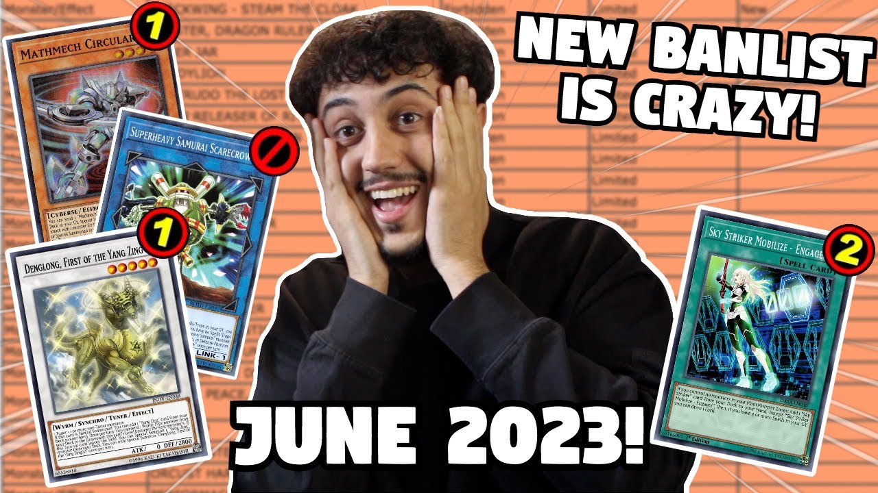 JUNE 2023 BANLIST! KONAMI COMPLETELY CHANGED THE GAME!!!
