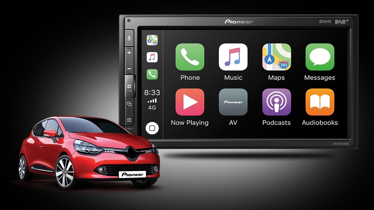 Pioneer SPH-EVO62DAB-CLIO x Renault Clio IV - Timelapse