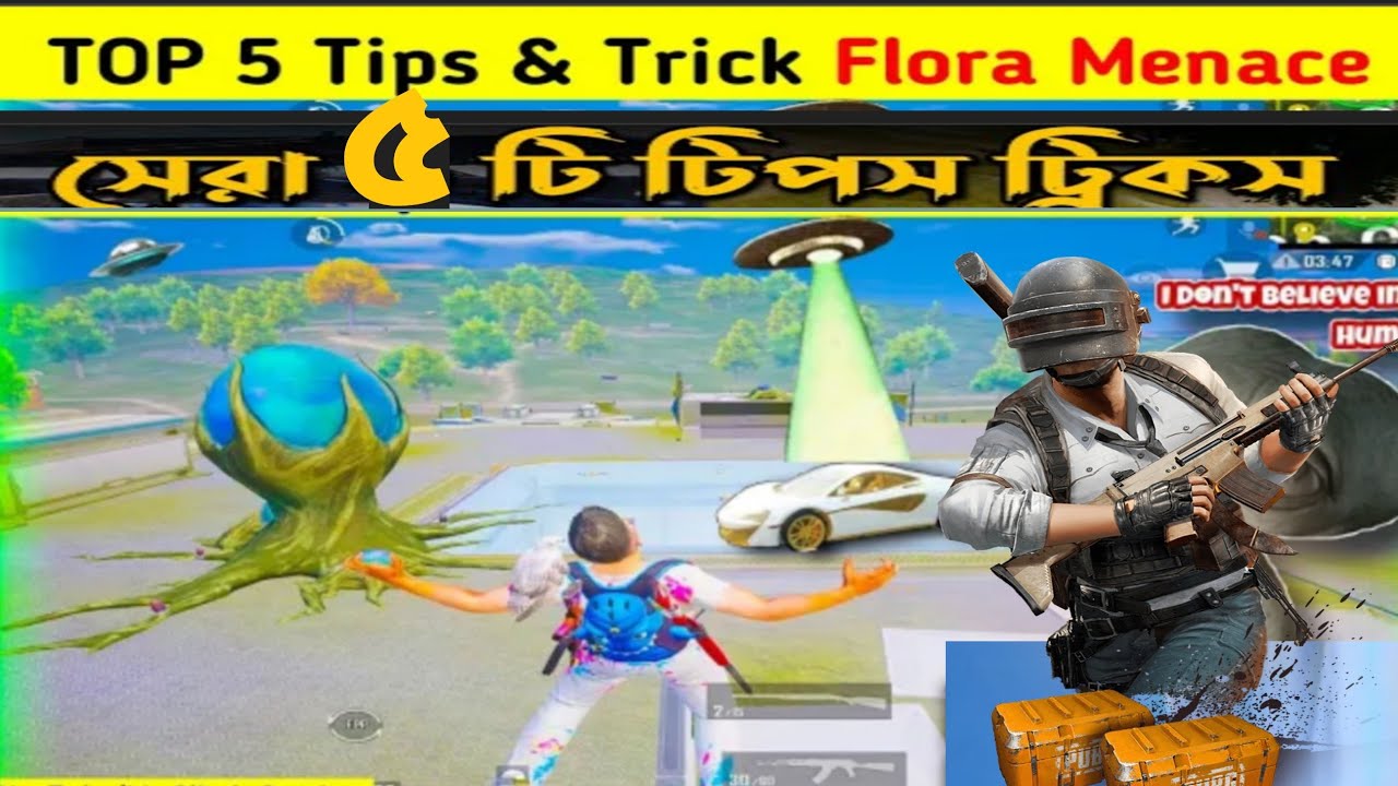 TOP 5 Flora Menace Tips And Tricks PUBG MOBILE & BGMI 1 6 Update