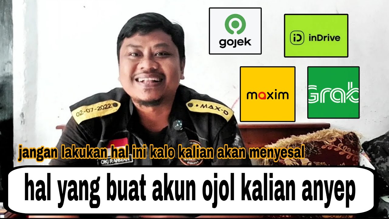 Jangan lakukan | akun ojol kalian bakal anyep