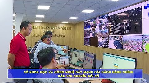Sở Khoa học và Công nghệ đẩy mạnh cải cách hành chính gắn với chuyển đổi số