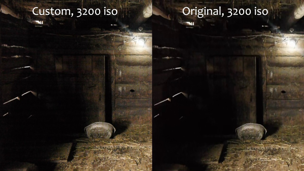 Panasonic GH1 hack, comparison