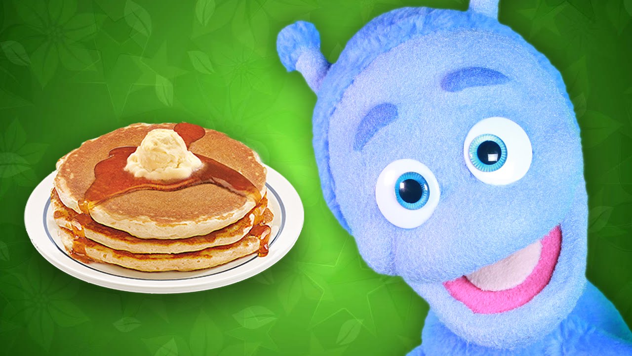 Przepis na Naleśniki dla dzieci w zabawnych kształtach -gotowanie dla dzieci -  Ubu