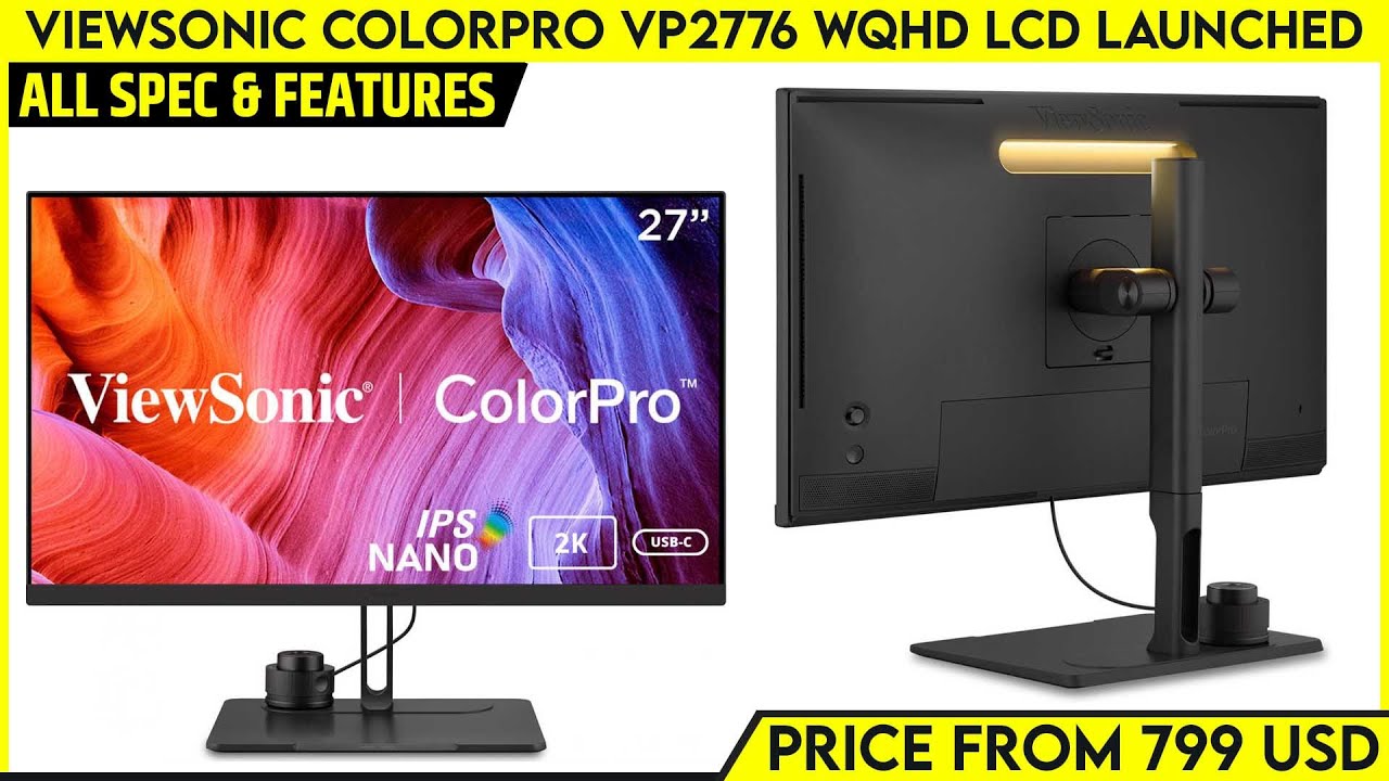 ViewSonic ColorPro VP2776 WQHD LCD 