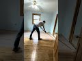 Working our bedroom new floor