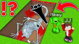 JJ and Mikey Found Buried CATNAP NIGHTMARE.EXE - in Minecraft (Maizen)