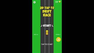 2D Tap To Drift Race - Sling Drift screenshot 1