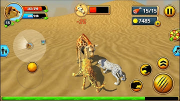 Cheetah Family Sim 3D Android Gameplay HD #9