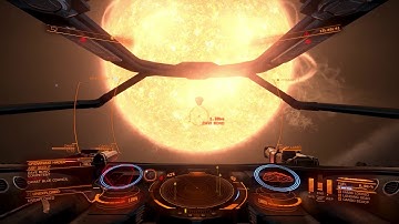 Elite: Dangerous: Engineered Sidewinder taking out an Asp Scout