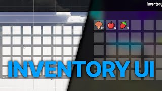 Cool INVENTORY UI for my indie game - Game devlog #03