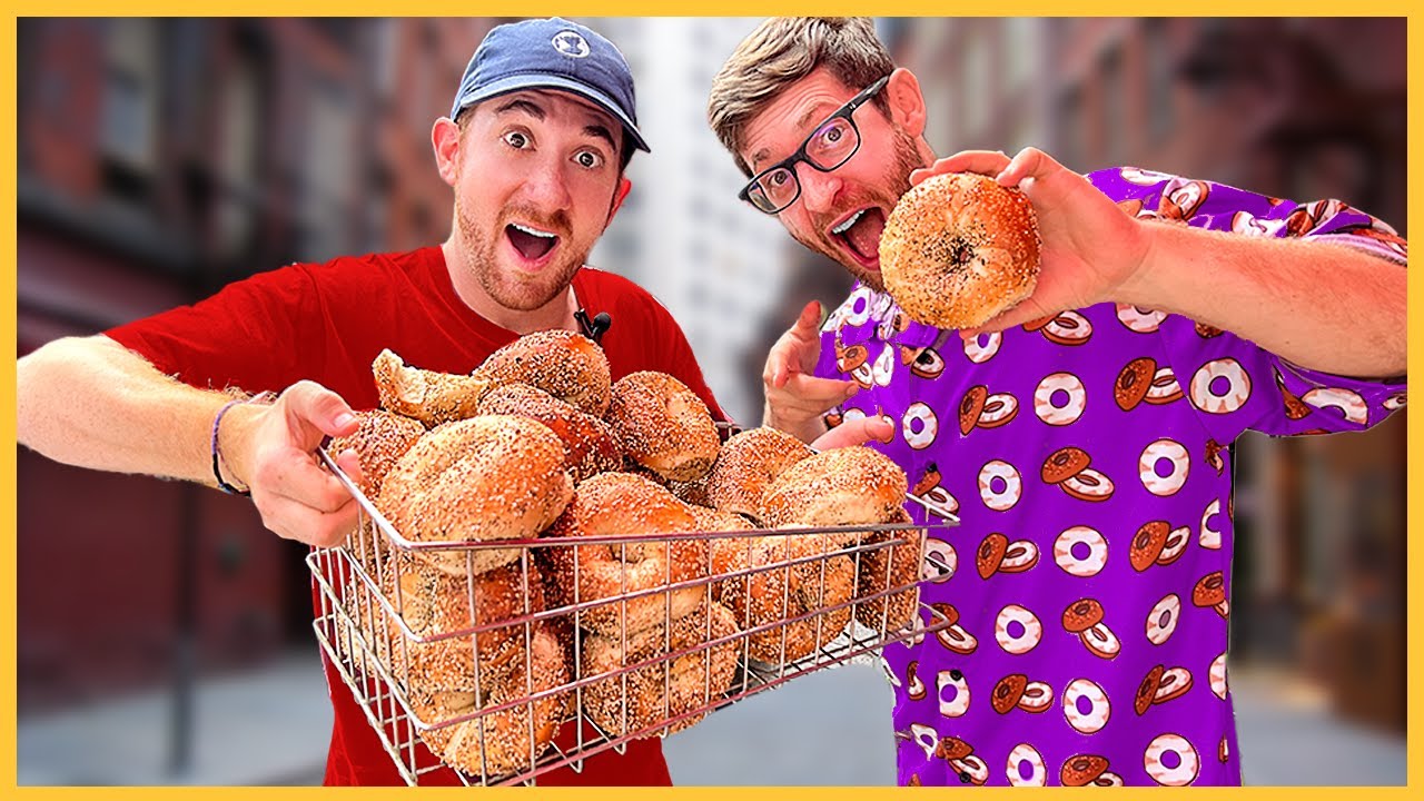 NYC Bagel Tour w the Bagel Guy YouTube