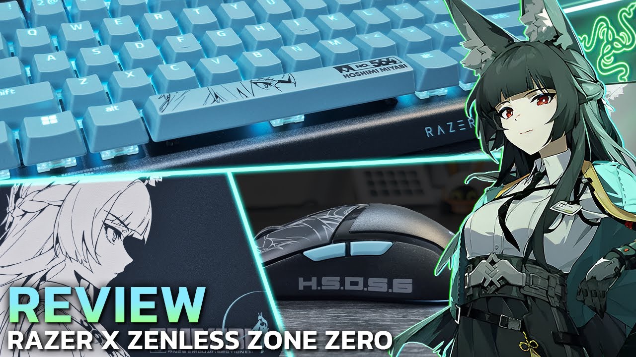 Myabi Chair Razer รีวิวเซตคอลแลบ Razer x Zenless Zone Zero ลาย Hoshimi Miyabi - YouTube