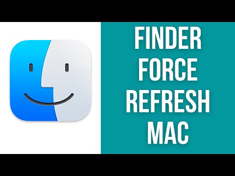 How to force Finder to refresh on Mac