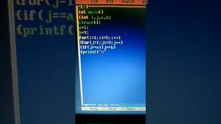 Details How print V star pattern in C language. #shorts #clanguage #vpattern #star #loop #computer Guide