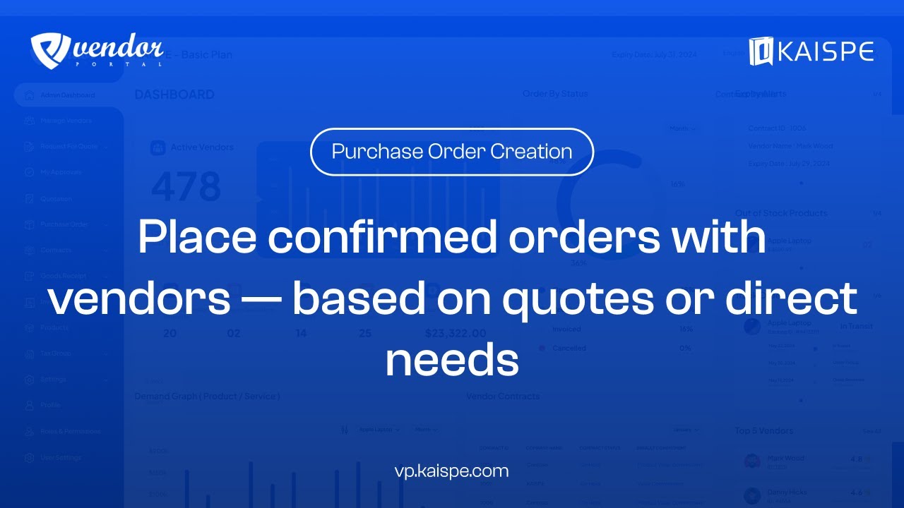 Creating and Managing Purchase Orders - YouTube