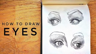 6 Tips to Drawing Eyes // Practising Portraits ep.10
