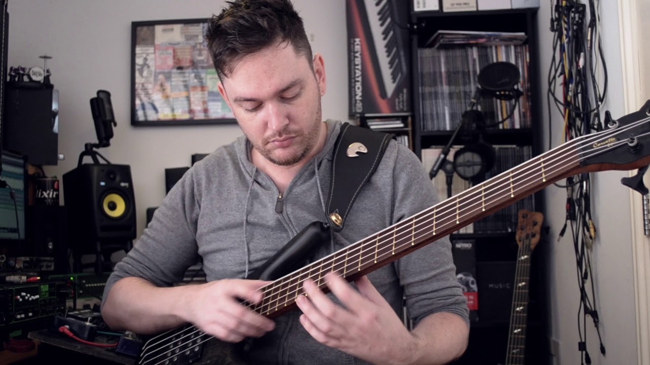 FIRST SIGNS OF FROST - White Flag - Bass Play-through (with Andy C Saxton)