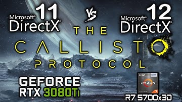 DirectX 11 vs DirectX 12 - The Callisto Protocol | DX 11 vs DX 12