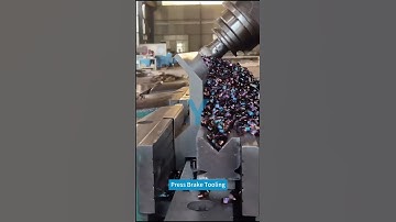 How Are Press Brake Dies Made? Check Out the CNC Machining Process of Press Brake Punch!