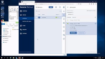 Acronis Backup 12.5 - Changing backup location