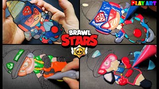 Pancake art,Brawl Stars,Ultra Driller Jacky,Constructor Jacky,Jacky, 팬케이크아트,브롤스타즈,울트라드릴러재키,건축가재키,재키