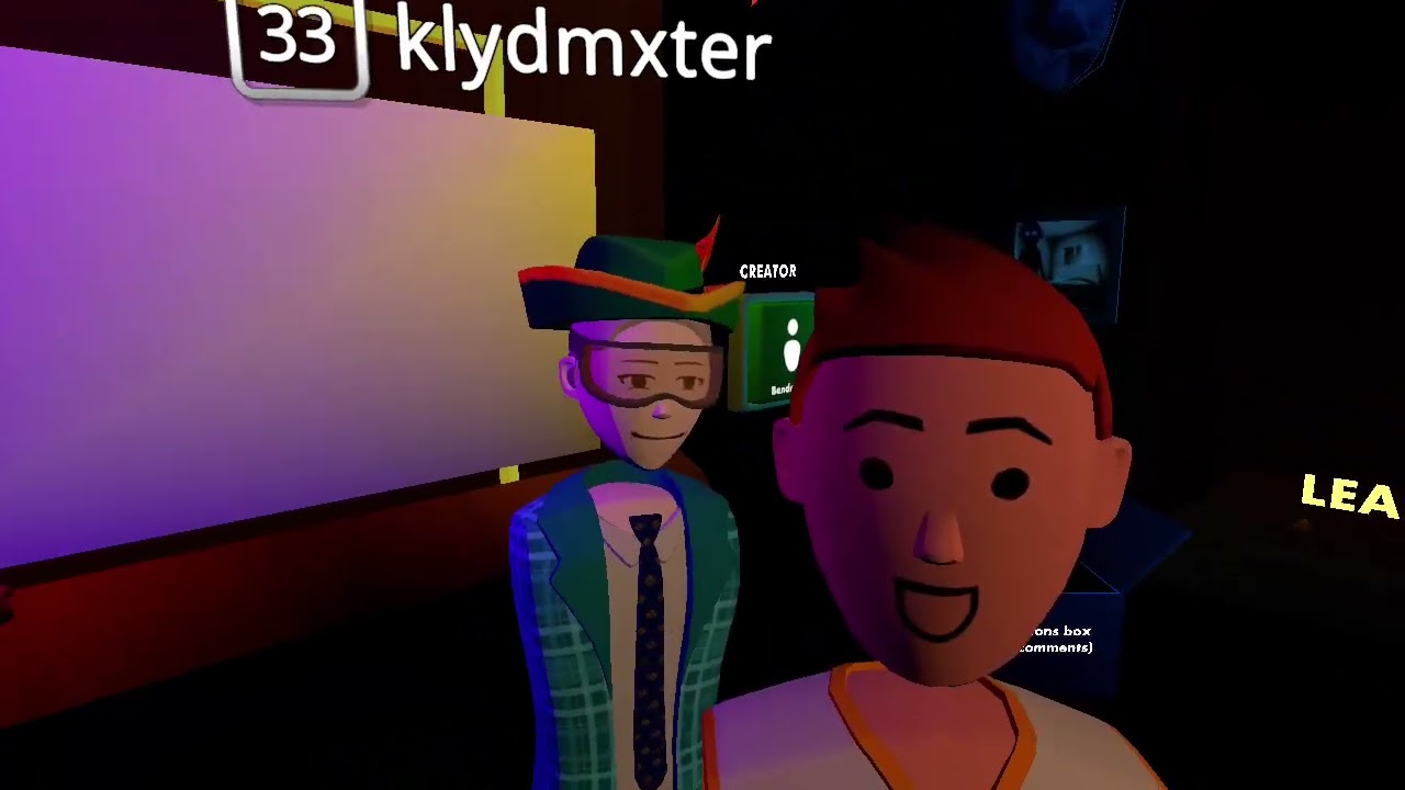 Aria playing with he friend in rec room