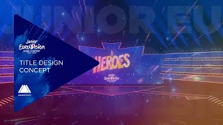 Junior Eurovision 2023: Title Design Concept