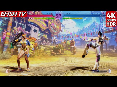 Kimberly vs Juri (Hardest AI) - Street Fighter 6