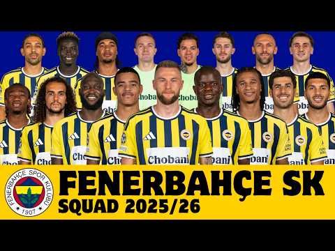 amosbet77 x avktoto - Skuad Fenerbahçe SK Musim 2026/27 | Fenerbahçe | Süper Lig | FootWorld