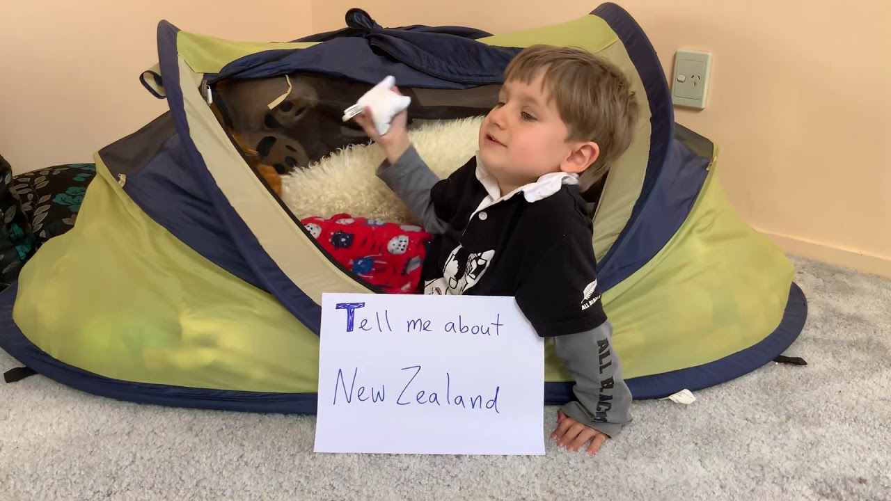 Oliver Polliver teaches about New Zealand