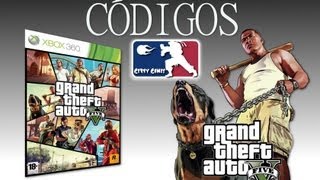 todos os códigos do GTA V para XBOX 360 e XBOX ONE #gta #gtav #códigog