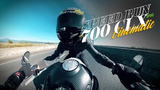 Cfmoto 700 Cl-X Sport My Top Speed Insta360 X3 Cinematic 4K