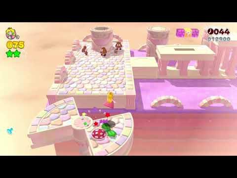 WORLD 3-<strong>4</strong> Pretty Plaza Panic Star Coins - Super Mario <strong>3D</strong> World