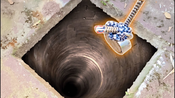 MAGNETIC FISHING IN A VERY DEEP ABANDONED WELL