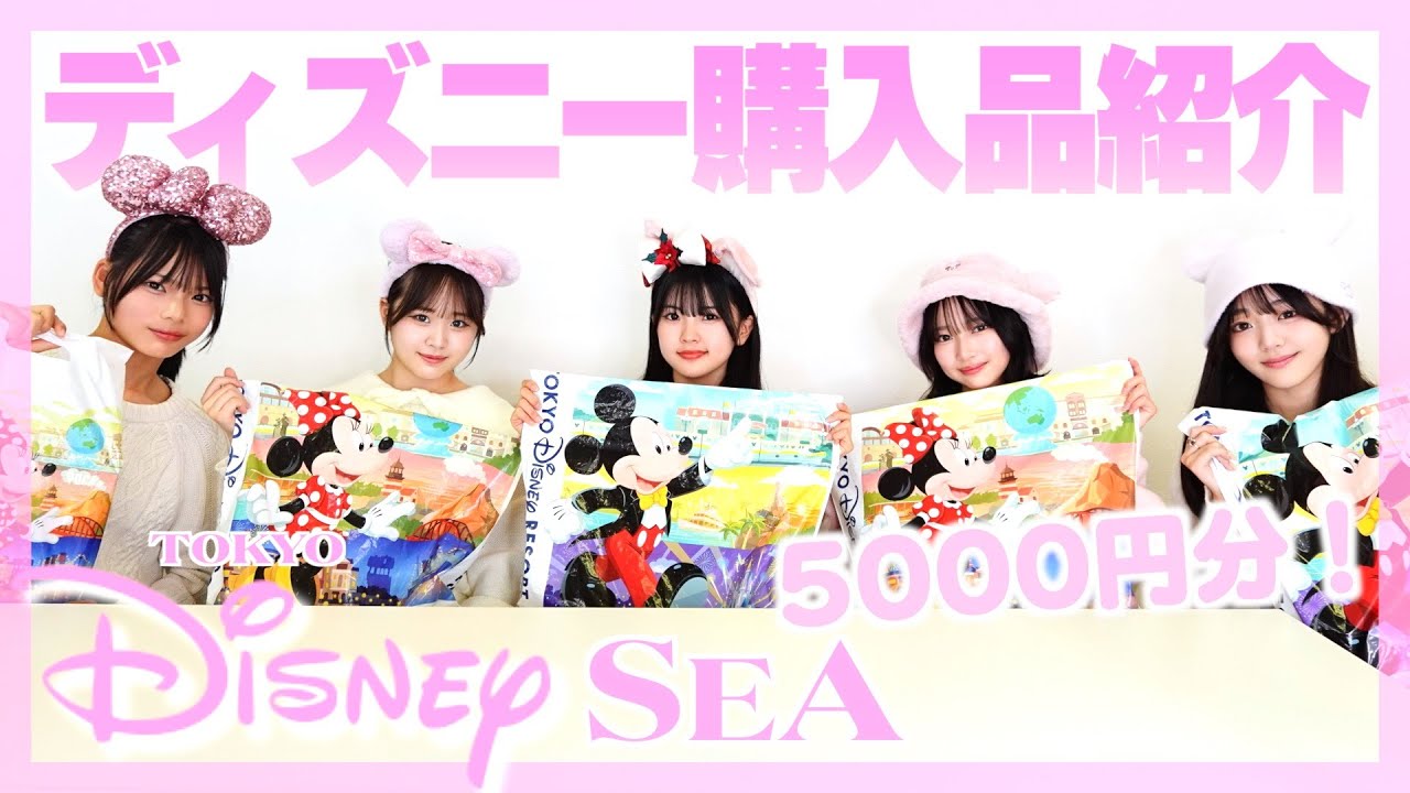 【ディズニー購入品紹介】ひとり5000円なのに◯万円使ったメンバーが‥