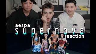 疯到离奇，疯到惊喜，疯到被踩脚下又如何？！ | aespa「supernova」 Reaction