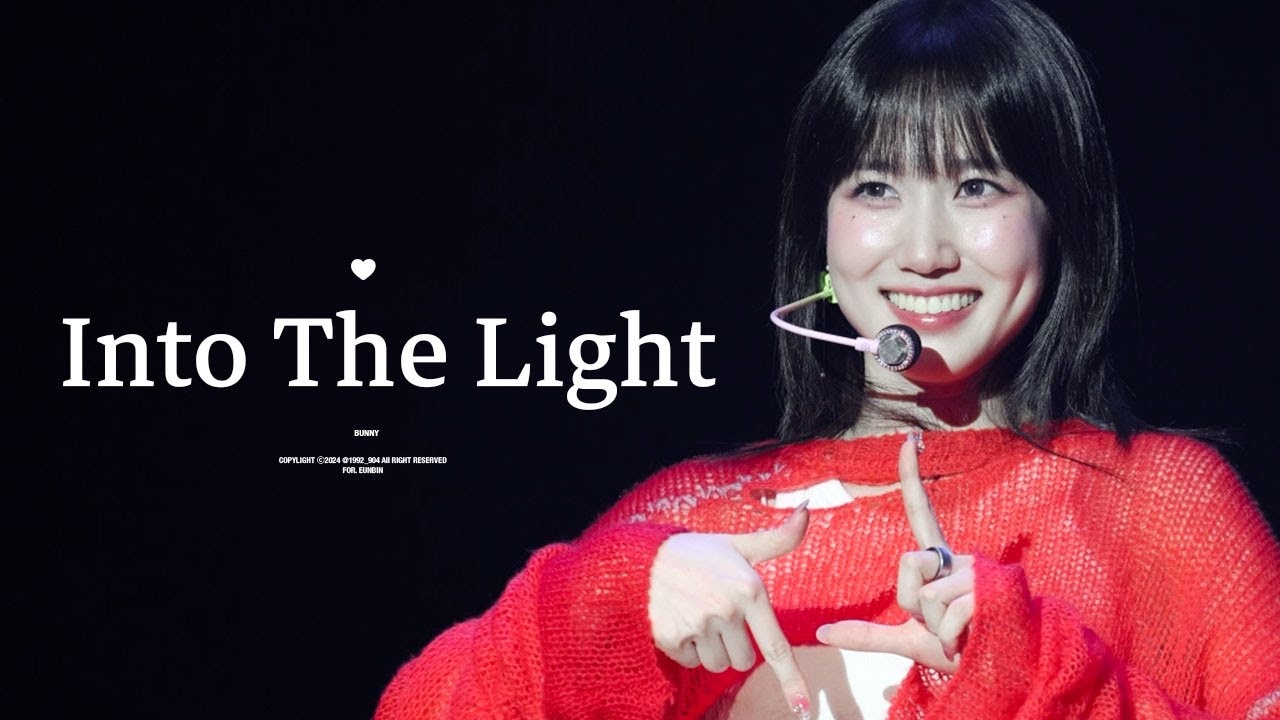 [4K] 240907 박은빈 직캠 -  Into The Light  @ 은빈노트 : BINGO ON