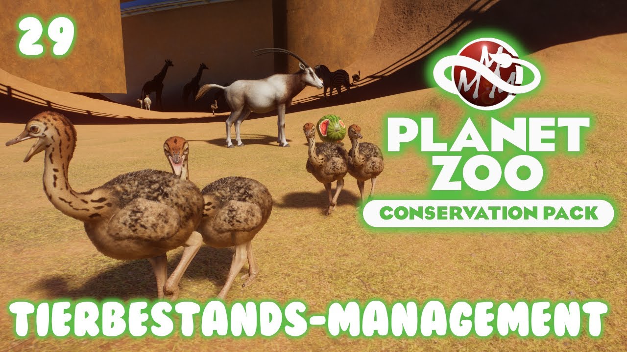 PLANET ZOO • Conservation Pack • 29: Tierbestands-Management