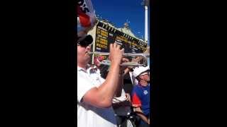 Barmy Army singing take the Urn Home at Adelaide 2013